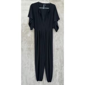 Norma Kamali Elegant Black Romper